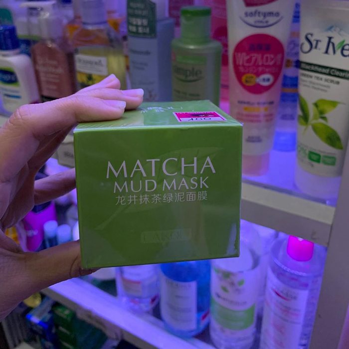 mat na tra xanh matcha mud mask laikou 2