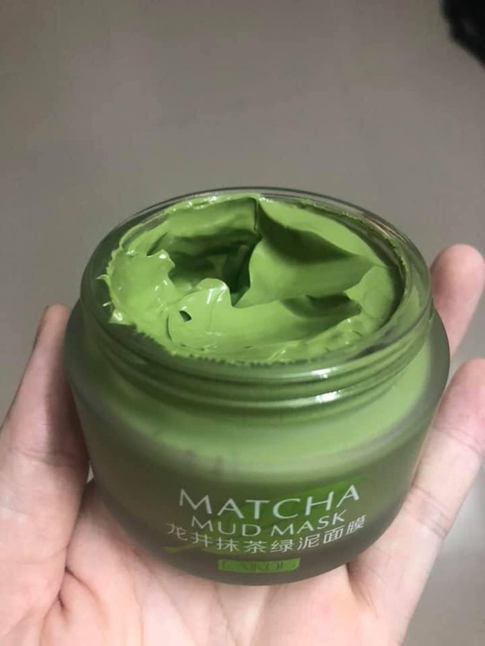 mat na tra xanh matcha mud mask laikou 8
