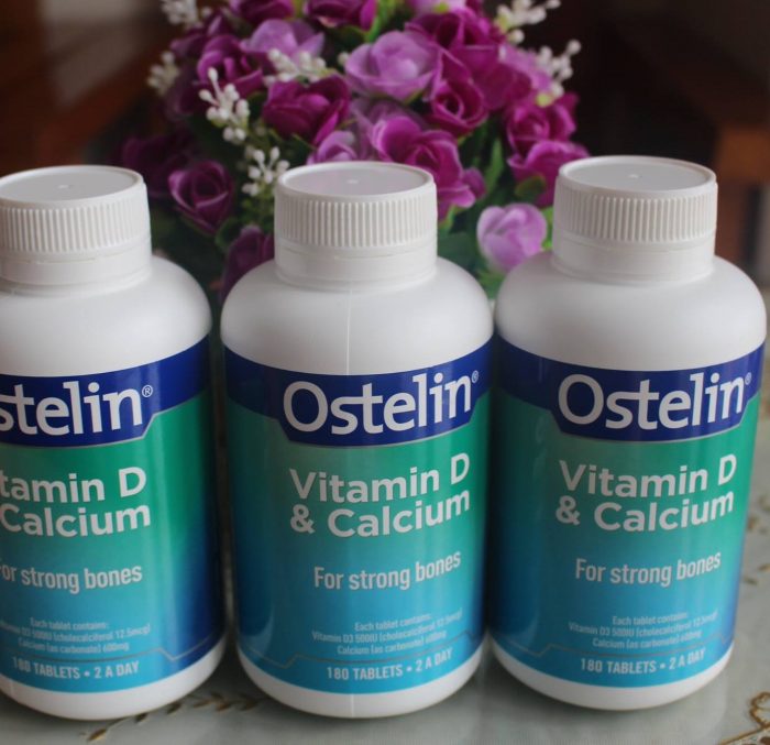 ostelin vitamin d va calcium cho ba bau 2