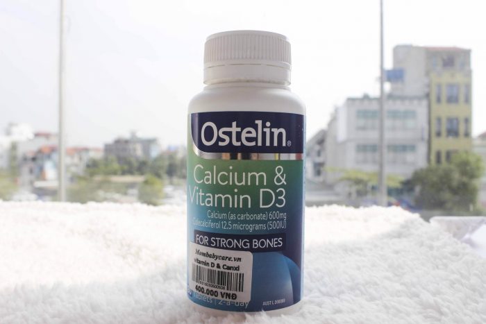 ostelin vitamin d va calcium cho ba bau 9