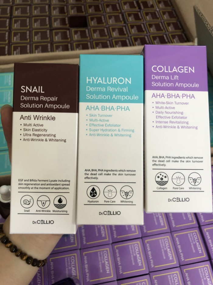 tinh chat serum dr cellio solution ampoule 6