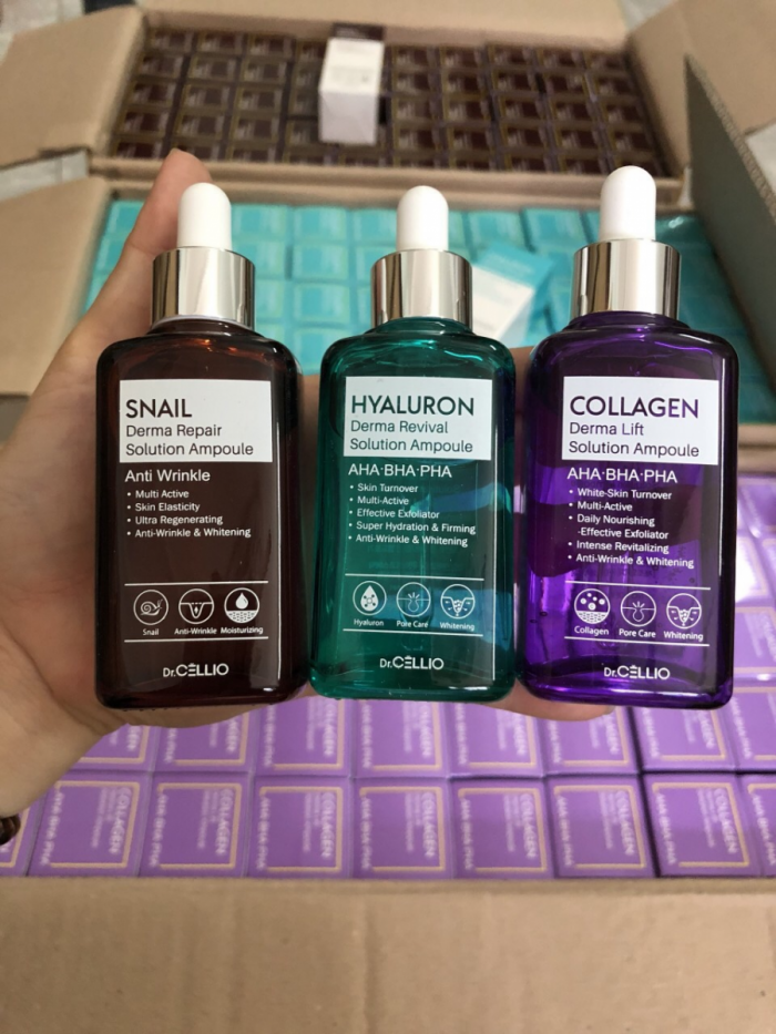 tinh chat serum dr cellio solution ampoule 8