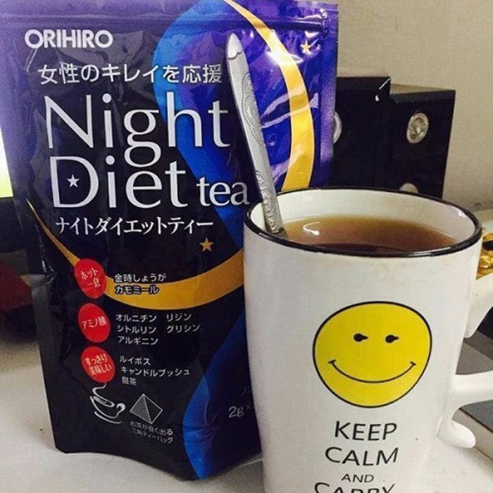 tra giam can orihiro night diet tea 3