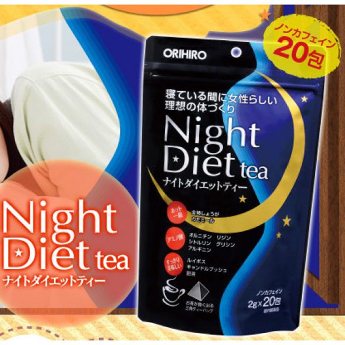 tra giam can orihiro night diet tea 6
