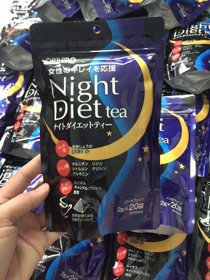 tra giam can orihiro night diet tea 9