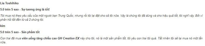 vien uong tang chieu cao gh creation ex nhat ban 3