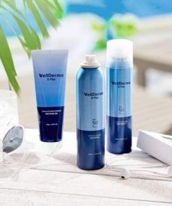 Xịt chống nắng Wellderma G Plus Cooling Sun Spray SPF 50Pa++++