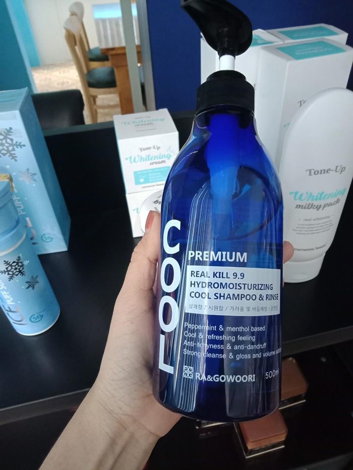 dau goi cool premium han quoc 2