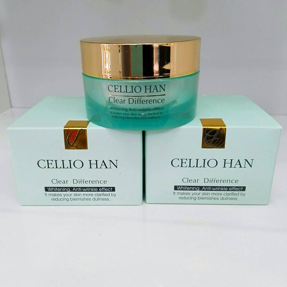 kem duong cellio han clear difference 4