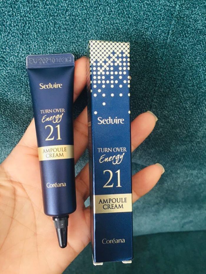 kem duong da coreana seduire turn over energy ampoule cream 3