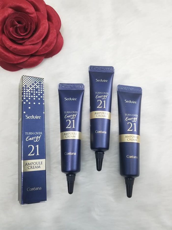 kem duong da coreana seduire turn over energy ampoule cream 7