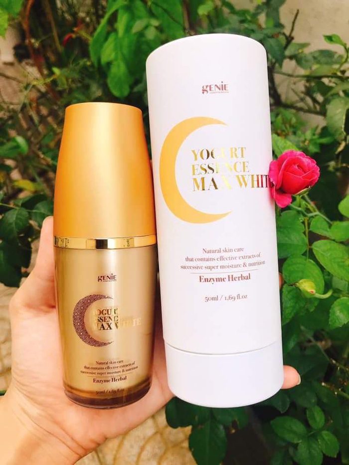 kem sua chua trang da genie yogurt essence max white 2