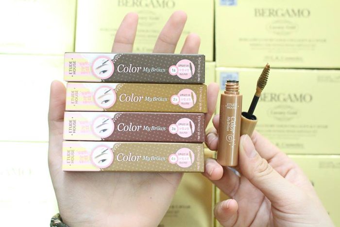 mascara chan may etude house color my brows 2