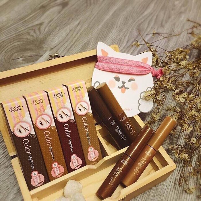 mascara chan may etude house color my brows 5