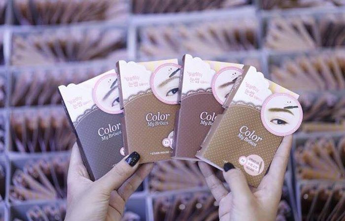 mascara chan may etude house color my brows 6