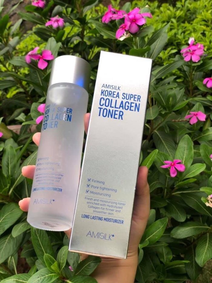 nuoc hoa hong amisilk korea super collagen toner 4