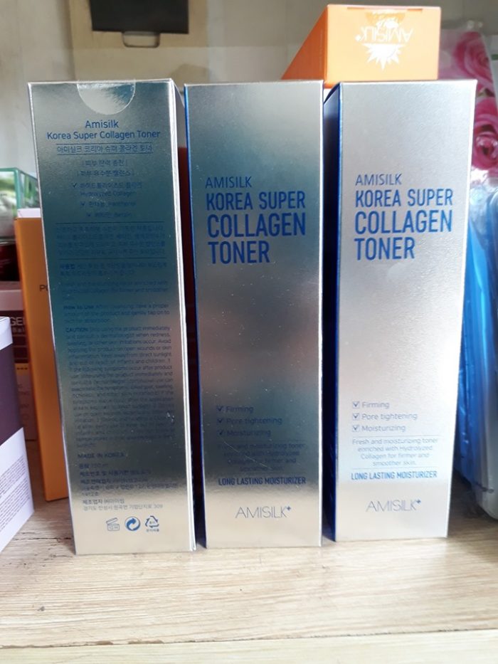 nuoc hoa hong amisilk korea super collagen toner 7