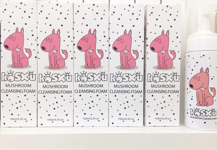 sua rua mat kosxu mushroom cleansing foam 1