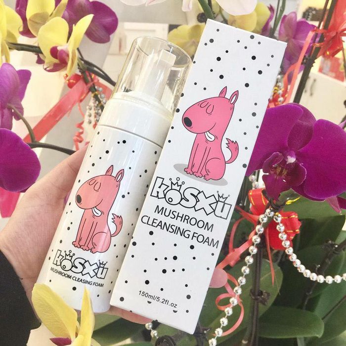 sua rua mat kosxu mushroom cleansing foam 3