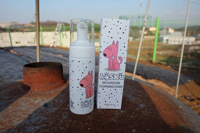 sua rua mat kosxu mushroom cleansing foam 5