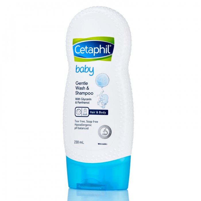 sua tam goi toan than cho be cetaphil baby 5