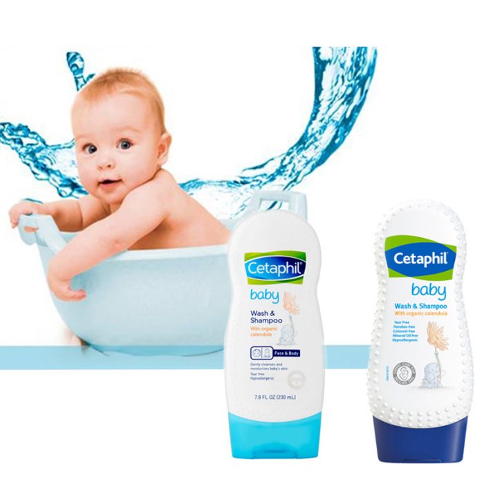 sua tam goi toan than cho be cetaphil baby 7