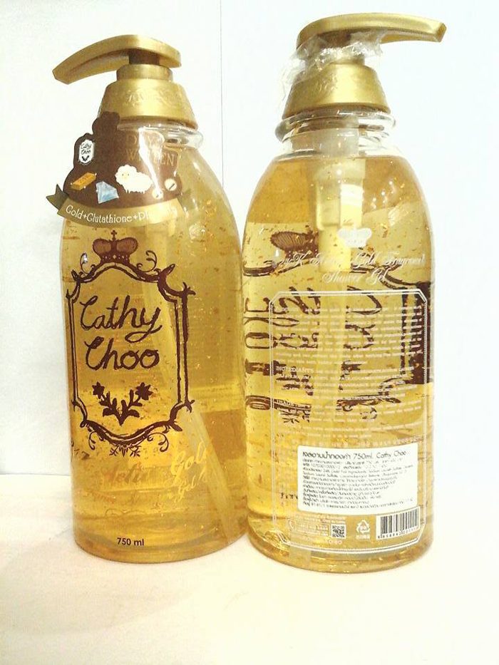 sua tam trang da cathy choo 24k active gold 9