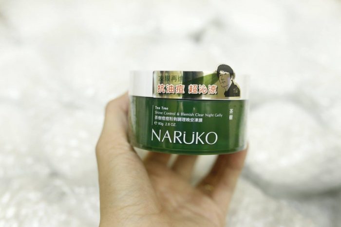 tea tree shine control blemish clear night gelly 10