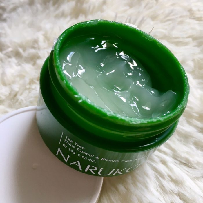 tea tree shine control blemish clear night gelly 4