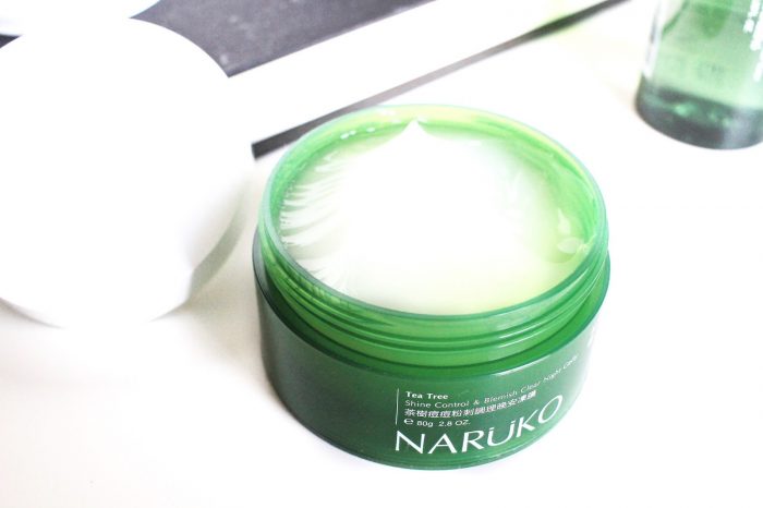 tea tree shine control blemish clear night gelly 7
