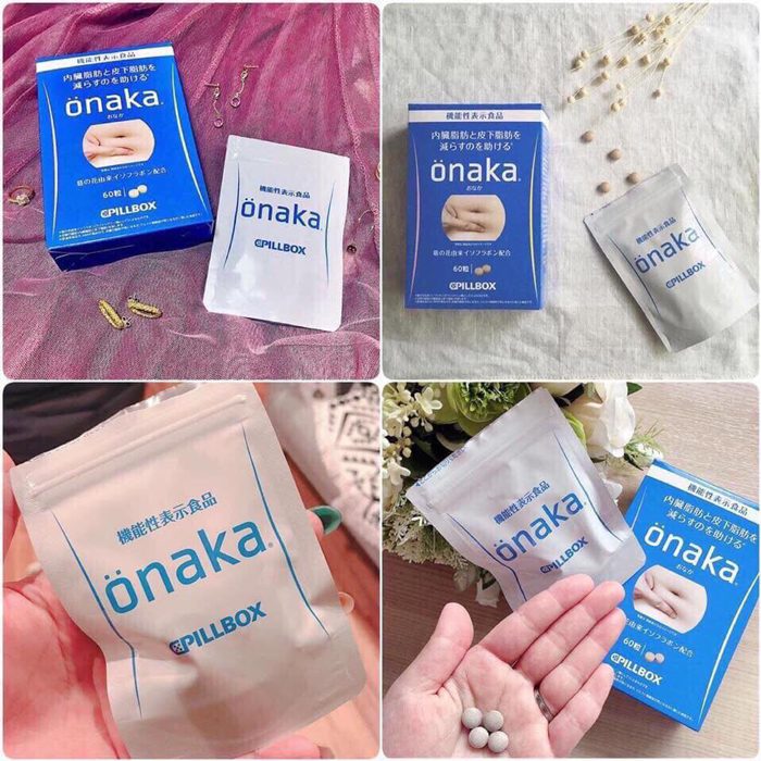 Viên uống tan mỡ bụng Onaka Cpillbox