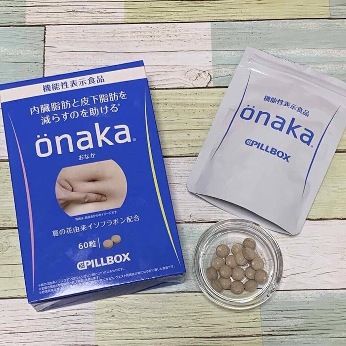 Viên uống tan mỡ bụng Onaka Cpillbox