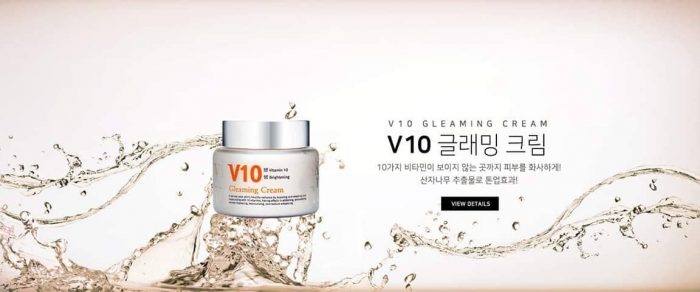 kem duong da v10 gleaming skinaz 4