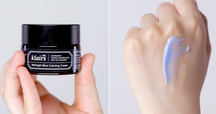 klairs midnight blue calming cream 5