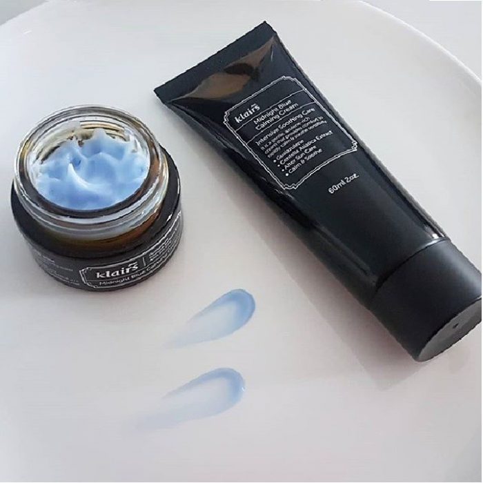 klairs midnight blue calming cream 6