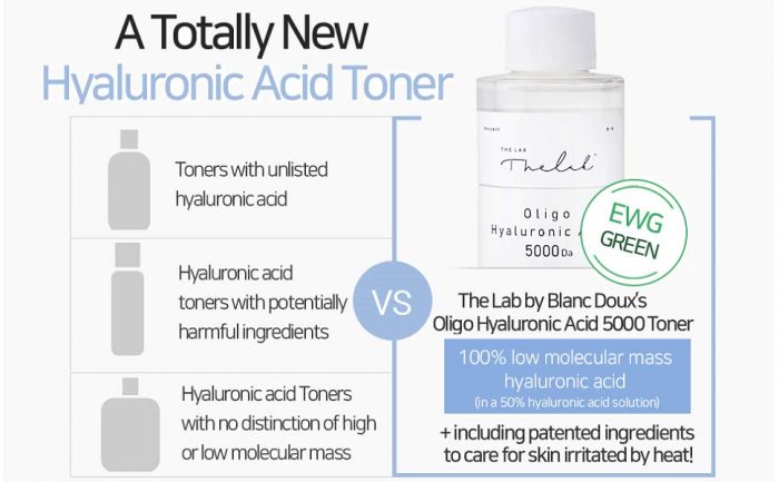 oligo hyaluronic acid 5000 toner 200ml 1