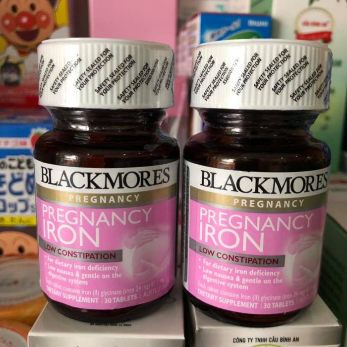vien sat cho ba bau blackmores pregnancy iron uc 8
