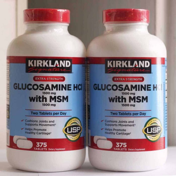 vien uong bo khop cua my kirkland signature glucosamin 2 700x700
