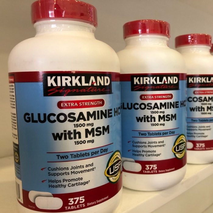 vien uong bo khop cua my kirkland signature glucosamin 3