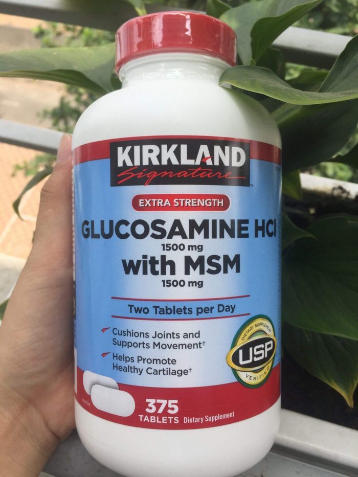 vien uong bo khop cua my kirkland signature glucosamin 7 700x933