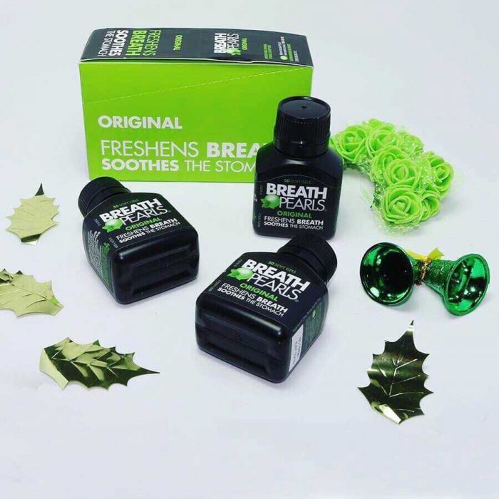 vien uong ho tro thom mieng breath pearls 8