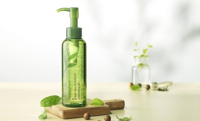 innisfree green tea cleansing oil 4