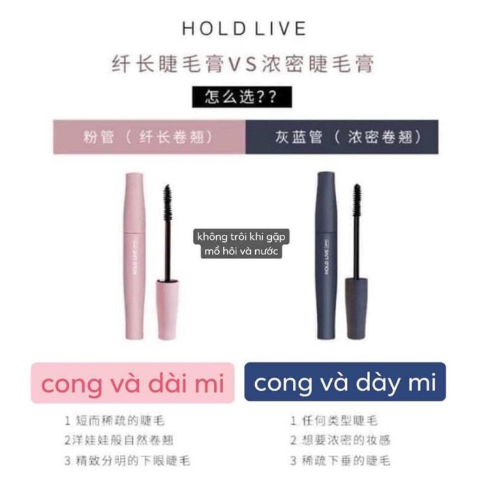 mascara holdlive pro day va dai mi 12