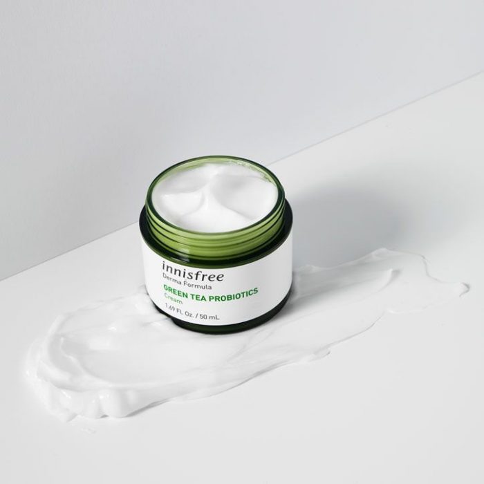 nnisfree derma formula green tea probiotics 2