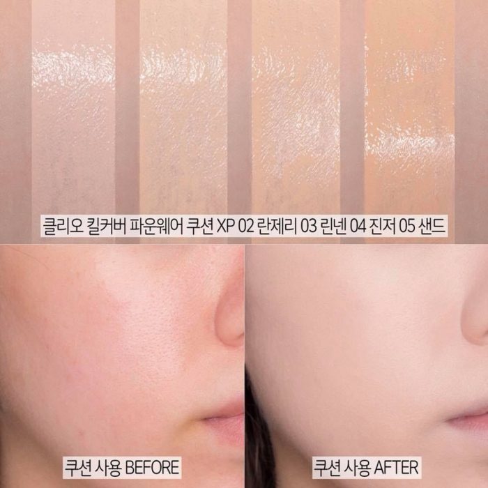 phan nuoc clio kill cover founwear cushion xp 5