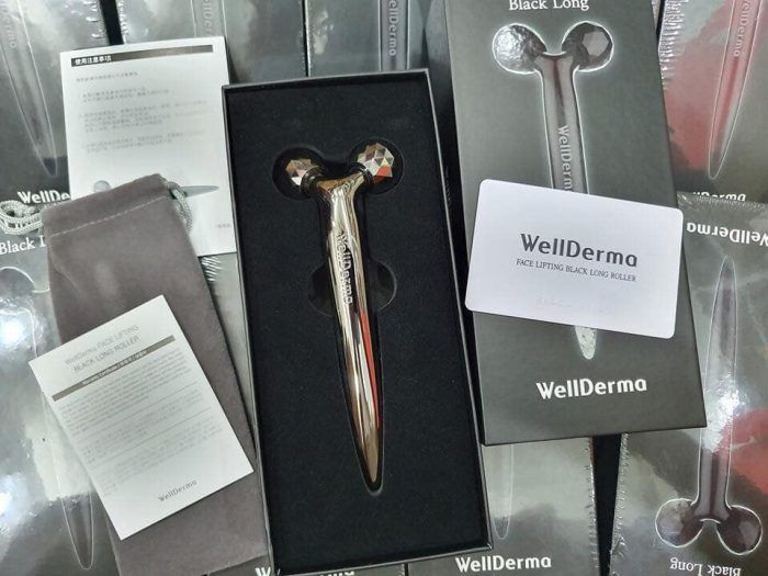 wellderma face lifting dark silver roller 4