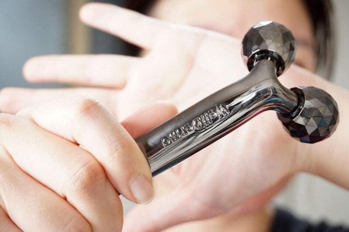 wellderma face lifting dark silver roller 7