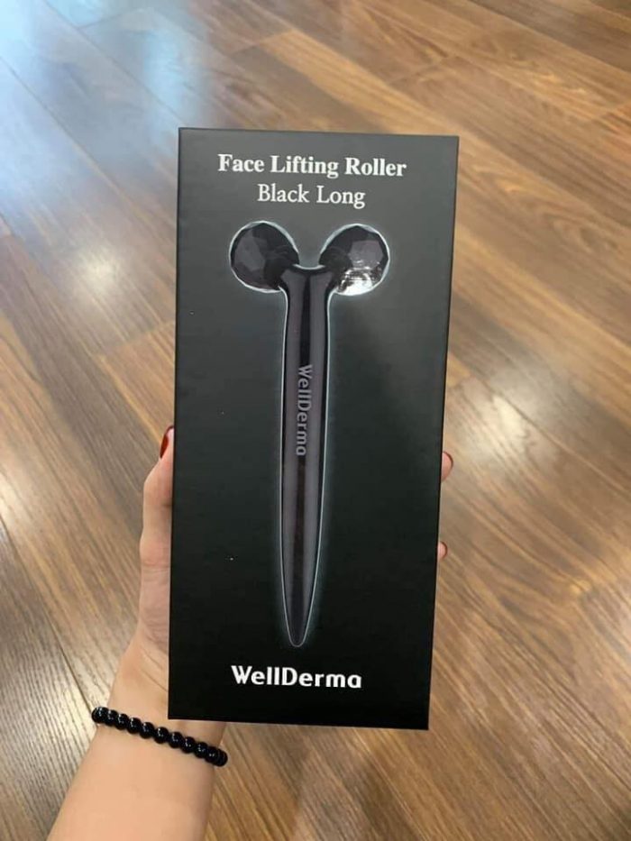 wellderma face lifting dark silver roller 8