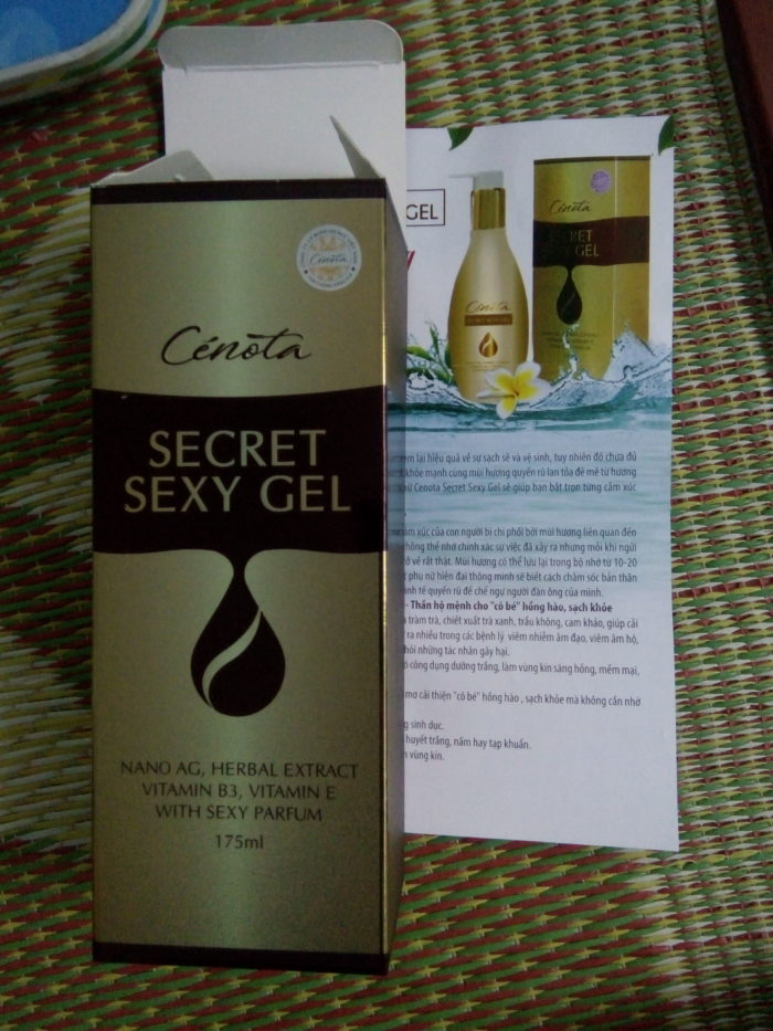 Cenota Secret Sexy Gel 14