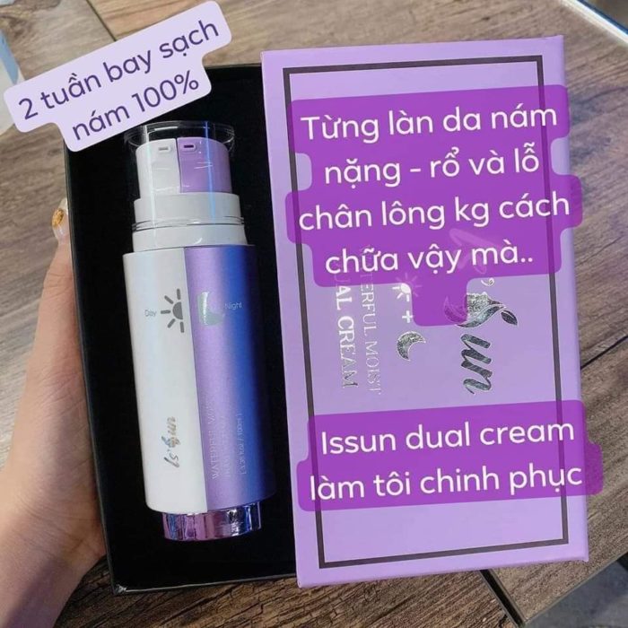 kem tri nam issun dual cream 2